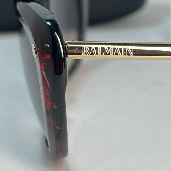 NWT Balmain 56mm Modified Cat Eye Sunglasses